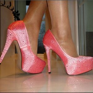 BRAND NEW HEM FASHION STUDS WOMEN"S HIGH HEEL STILETTOS PUMP